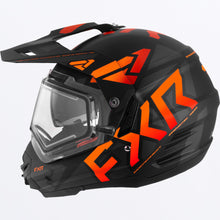 Load image into Gallery viewer, TorqueXTeam_Helmet_BlackOrange_230635-_1030_left
