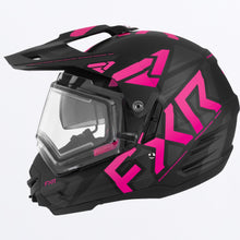 Load image into Gallery viewer, TorqueXTeam_Helmet_BlackEPink_230635-_1094_left
