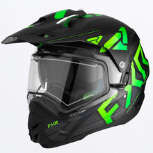 Load image into Gallery viewer, TorqueXTeam_Helmet_BlackLime_230635-_1070_front
