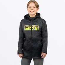 Load image into Gallery viewer, Cast_Softshell_Jacket_Y_BlackrippleGlowstick_232291_1271_front
