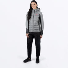 Charger l&#39;image dans la galerie, Phoenix_Quilted_Hoodie_W_GreyChar_241206-_0508_Fullbody