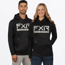 Load image into Gallery viewer, Podium_Tech_PO_Hoodie_BlackGrey_232037_1005_front
