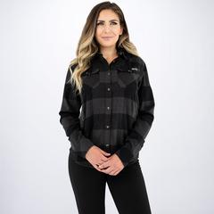 Women's Timber Hooded Flannel Shirt 21