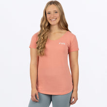 Load image into Gallery viewer, Lotus_Active_Tshirt_W_MutedMelon_232255-_9300_front
