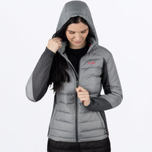 Load image into Gallery viewer, Phoenix_Quilted_Hoodie_W_GreyChar_241206-_0508_side1