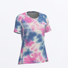 Load image into Gallery viewer, Attack_UPF_TShirt_W_PinkBlueDye_232245_9800_front

