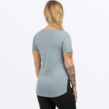 Load image into Gallery viewer, Lotus_Active_Tshirt_W_LtSteel_232255-_0300_back
