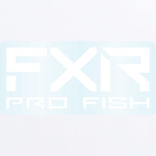 Load image into Gallery viewer, Pro_Fish_Sticker_3_WhiteClear_231678_0100_Front
