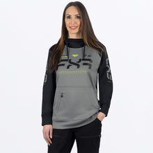 Load image into Gallery viewer, Moto_Tech_POHoodie_W_GreyBlack_241122-_0510_front
