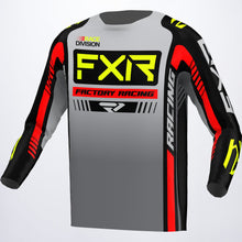 Load image into Gallery viewer, ClutchPro_MXJersey_BlackGreyHiVis_233327-_0765_front
