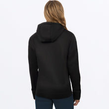 Load image into Gallery viewer, Podium_Tech_PO_Hoodie_W_BlackGrey_232037_1005_back
