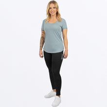 Load image into Gallery viewer, Lotus_Active_Tshirt_W_LtSteel_232255-_0300_front
