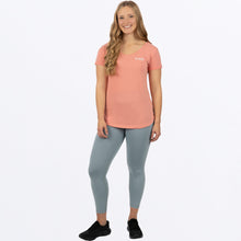 Load image into Gallery viewer, Lotus_Active_Tshirt_W_MutedMelon_232255-_9300_frontFull**hover**
